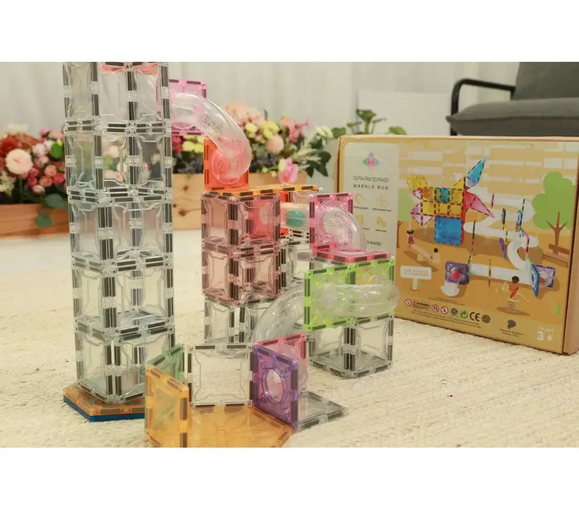 SparksMag Marble Run 118 Pcs