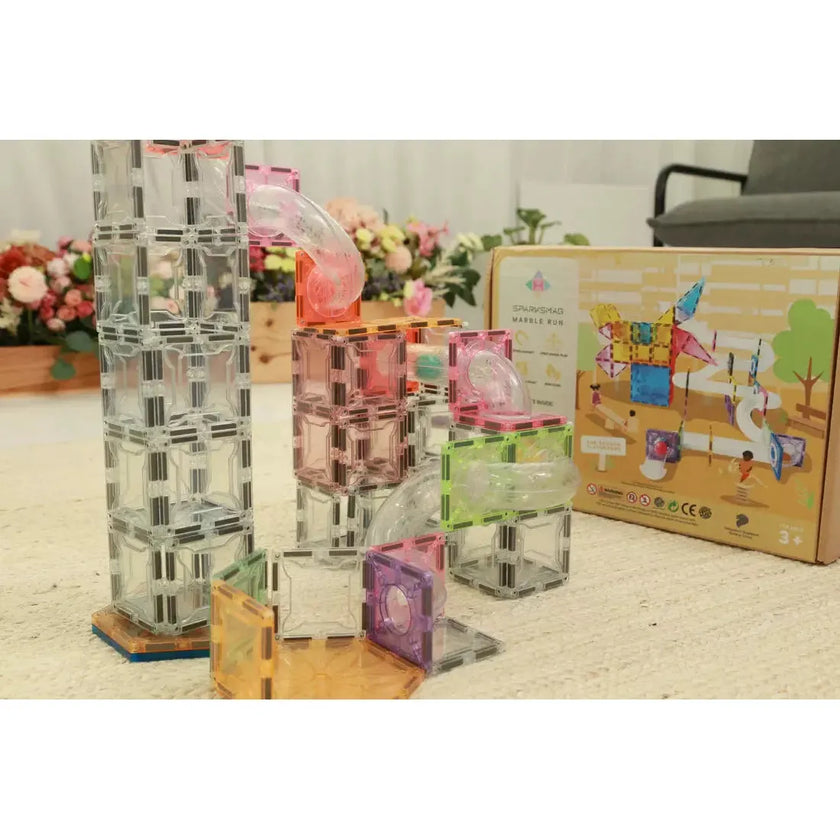 SparksMag Marble Run 118 Pcs