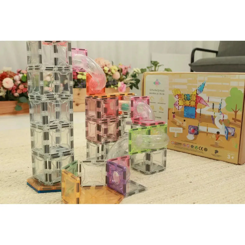 SparksMag Marble Run 118 Pcs-9