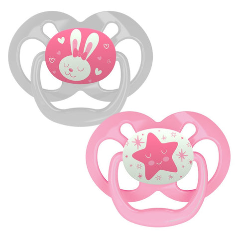 Dr. Brown’s Advantage Pacifiers Twin Pack (Assorted Designs)