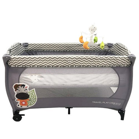 Lucky Baby S13 Travel Playpen - Zebra