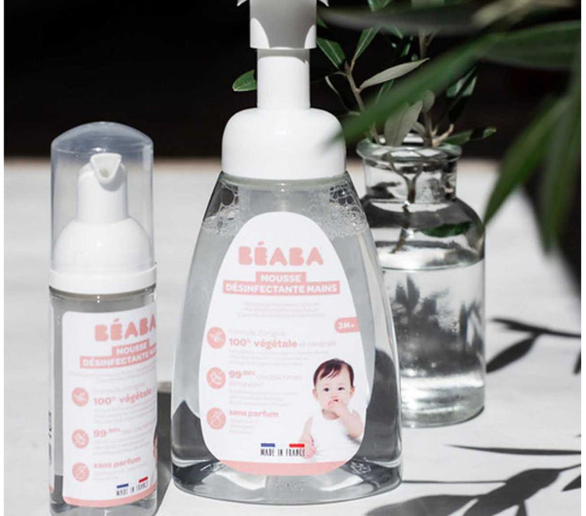 Beaba Hand Sanitising Foam 250ml - Fragrance Free