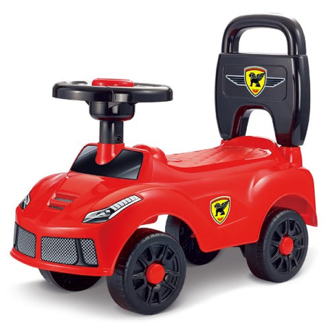 Lucky Baby Ride-On Push Car - Black Badg (Assorted Designs)