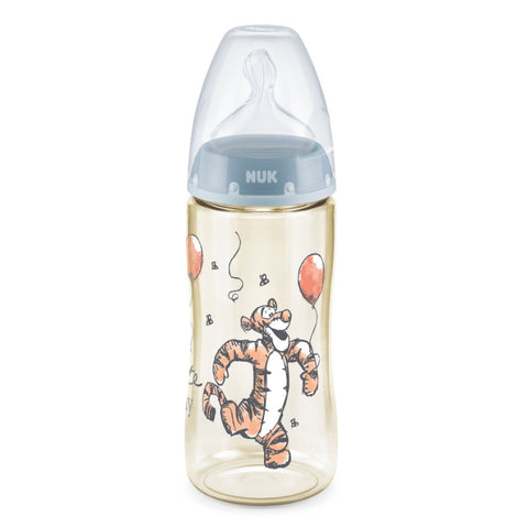 NUK 300ml PPSU Bottle w Temp Control 0-6m (Assorted Designs)