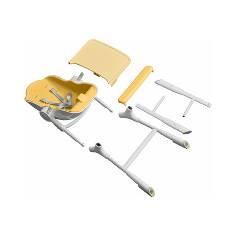 Oribel Cocoon Z High Chair - Lemonade Yellow