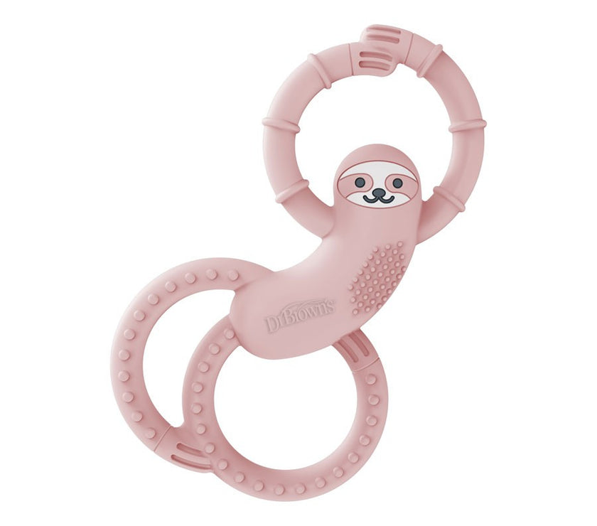 Dr. Brown’s Flexees Sloth Teether (Assorted Designs)