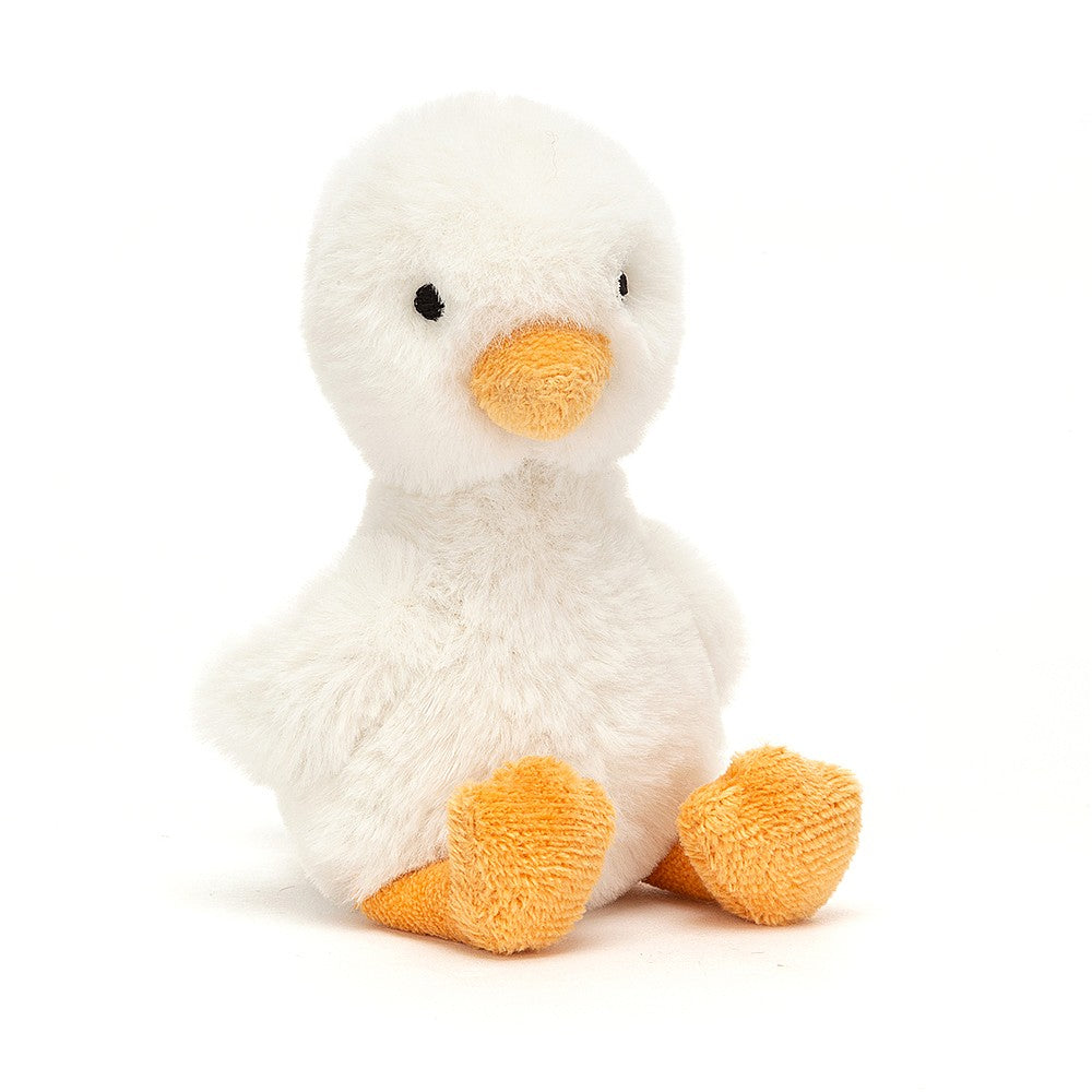 JellyCat Cream Diddy Duckling - H14cm | Little Baby.