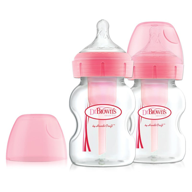 Dr. Brown's 150ml PP Wide-Neck Options+ Bottle - Twin Pack