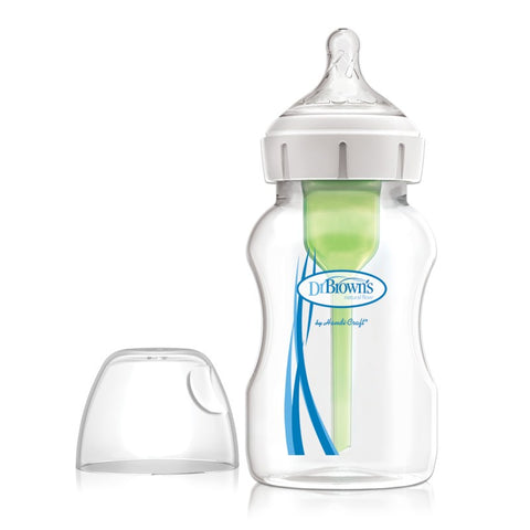 Dr. Brown's 330ml Options+ Wide-Neck Bottle w Level 2 Nipple