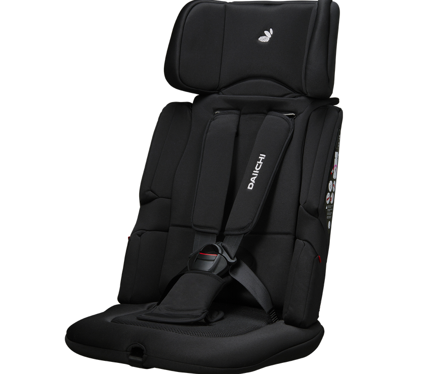 Daiichi Easy Carry 2 Portable Car Seat - Black (Pre Order ETA End Apr to Early May 25)