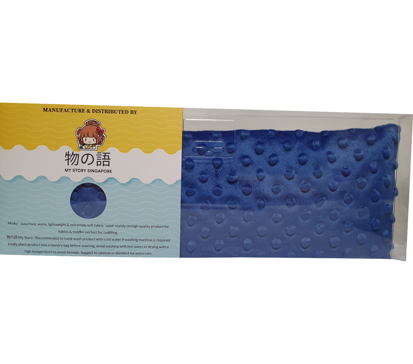 物の語 My Story Signature Bean Spout Husk Pillow - Dark Blue Dino | Little Baby.