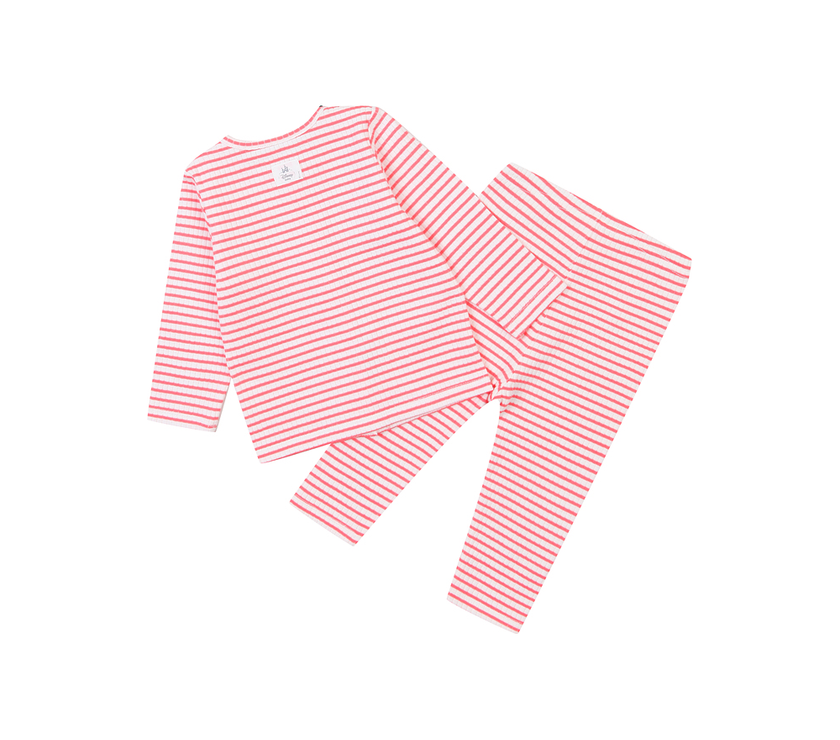 Agabang x Disney Baby Mickey Macaroon Pyjamas - Pink