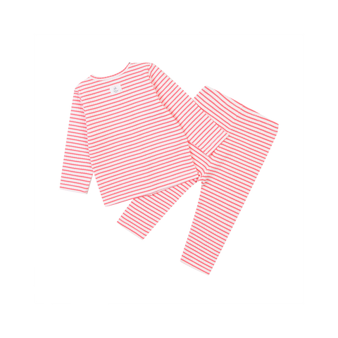 Agabang x Disney Baby Mickey Macaroon Pyjamas - Pink