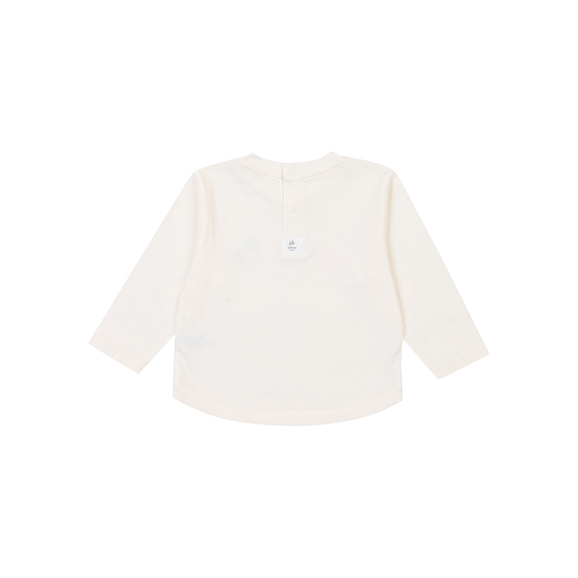 Agabang x Disney Baby Mickey Point Baby Tshirt  -White