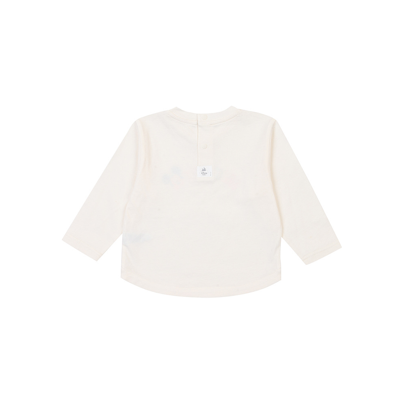 Agabang x Disney Baby Mickey Point Baby Tshirt  -White-2