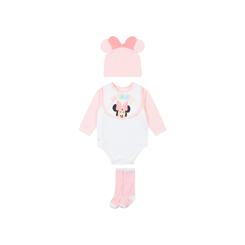 Agabang x Disney Baby Team Mickey Baby Romper 4in1 Set-3