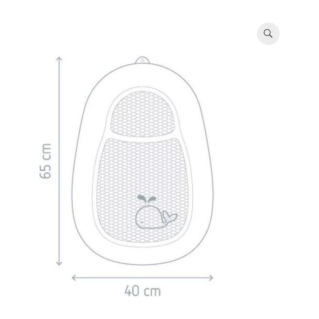 Doomoo Inflatable Travel Bath Mattress (0-5 months) | Little Baby.