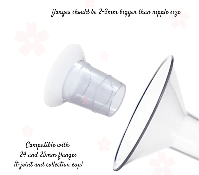 Baby Express Silicone Flange Insert (13mm to 24mm)