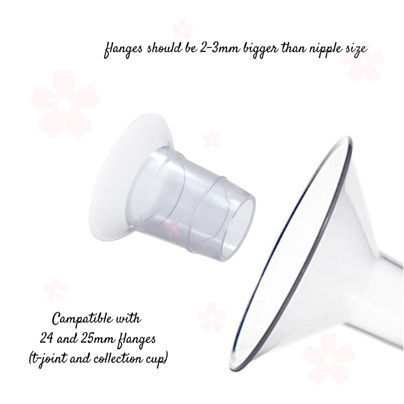 Baby Express Silicone Flange Insert (13mm to 24mm)-2