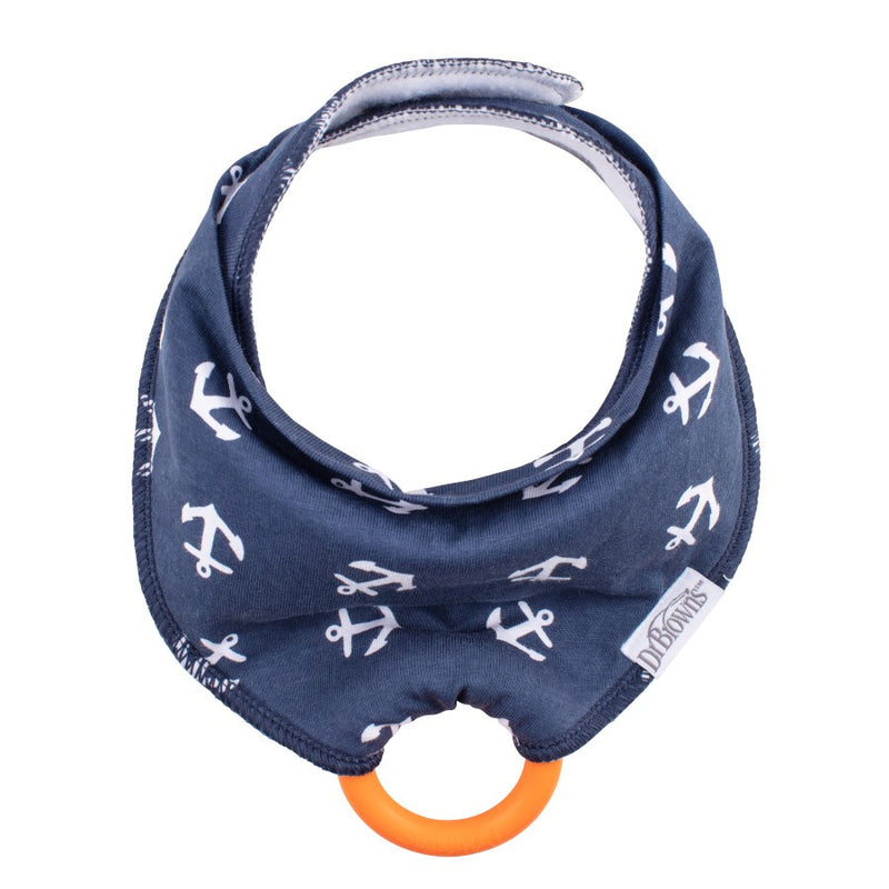 Dr. Brown’s Bandana Bibs w Teether (Assorted Designs)-1
