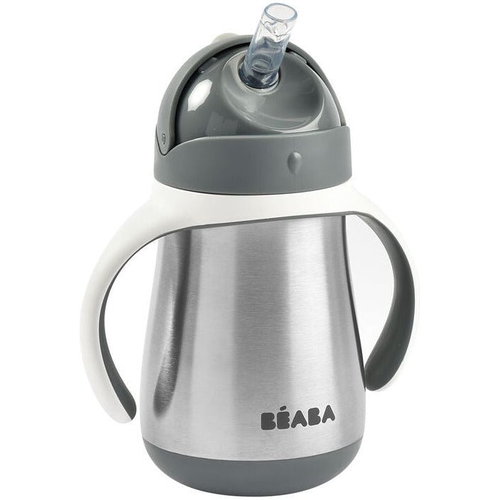 Beaba Stainless Steel Straw Cup 250ml (Assorted Colours)