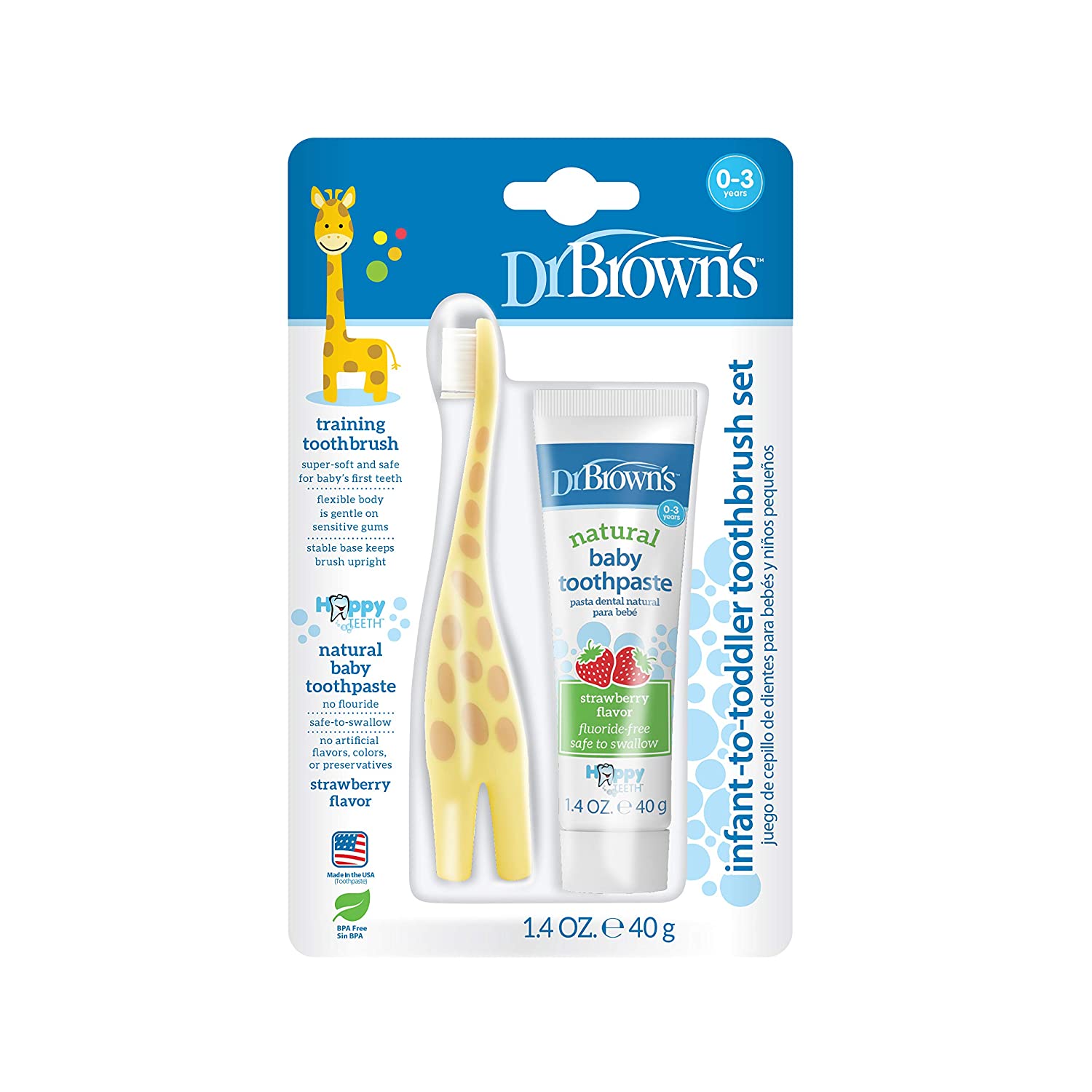Dr. Brown’s Infant-to-Toddler Combo Pack (Assorted Designs)
