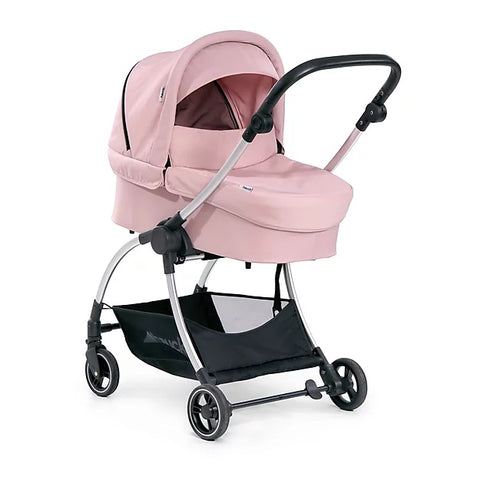 Hauck Eagle 4S Pram Carry Cot (Pink) | Little Baby.