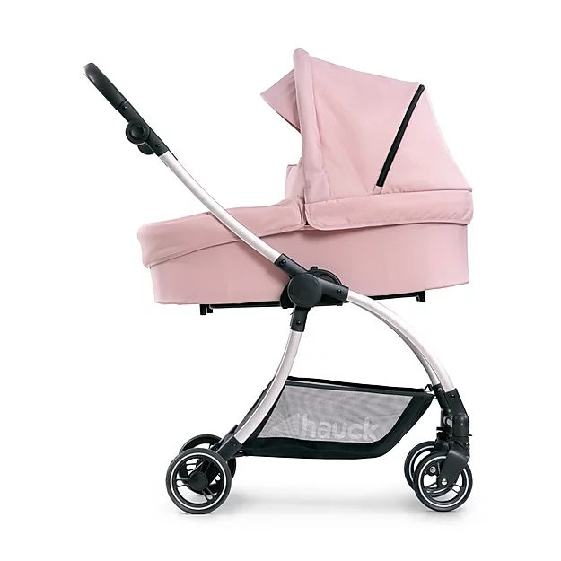 Hauck Eagle 4S Pram Carry Cot (Pink) | Little Baby.