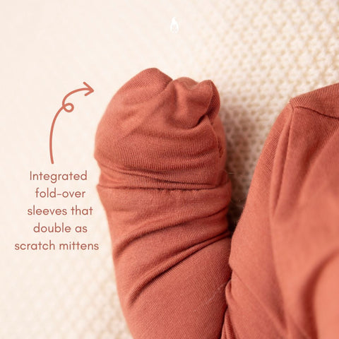 Elly Milley Organic Bamboo Baby Sleep Suit