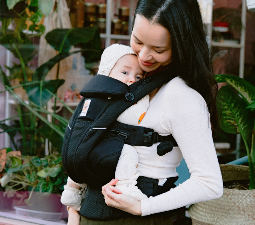 Ergobaby Omni Breeze Carrier - Onyx Black | Little Baby.