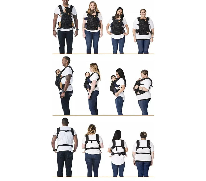 TULA Hemp Explore Baby Carrier Obsidian