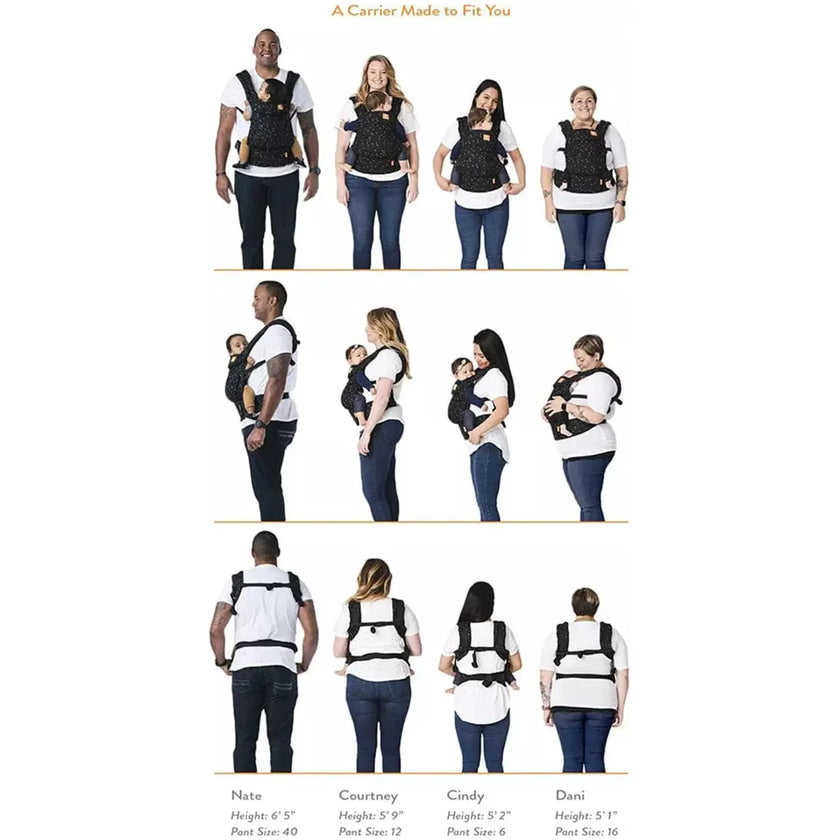 TULA Hemp Explore Baby Carrier Obsidian