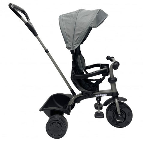 Lucky Baby Molti™ 4 In 1 Classic Tricycle - Grey/Black