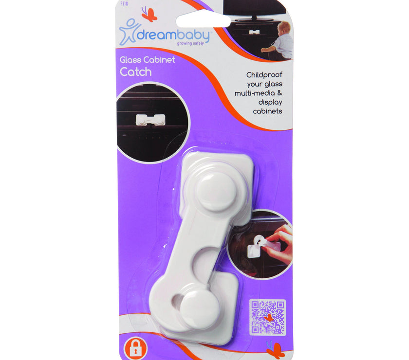 Dreambaby Glass Cabinet Latch DB00118 | Little Baby.