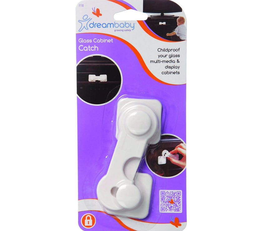Dreambaby Glass Cabinet Latch DB00118 | Little Baby.