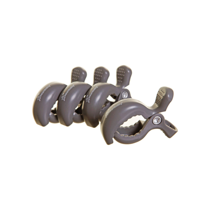 Dreambaby Stroller Clips 4pk - Grey DB02214 | Little Baby.