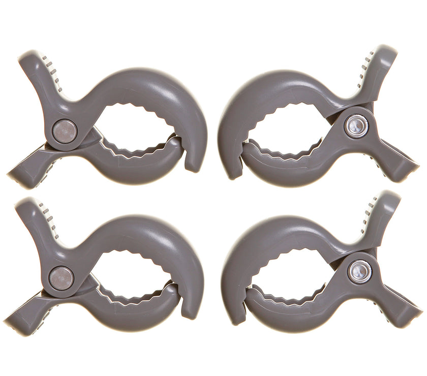 Dreambaby Stroller Clips 4pk - Grey DB02214 | Little Baby.