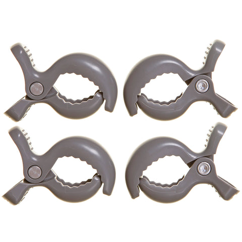 Dreambaby Stroller Clips 4pk - Grey DB02214 | Little Baby.