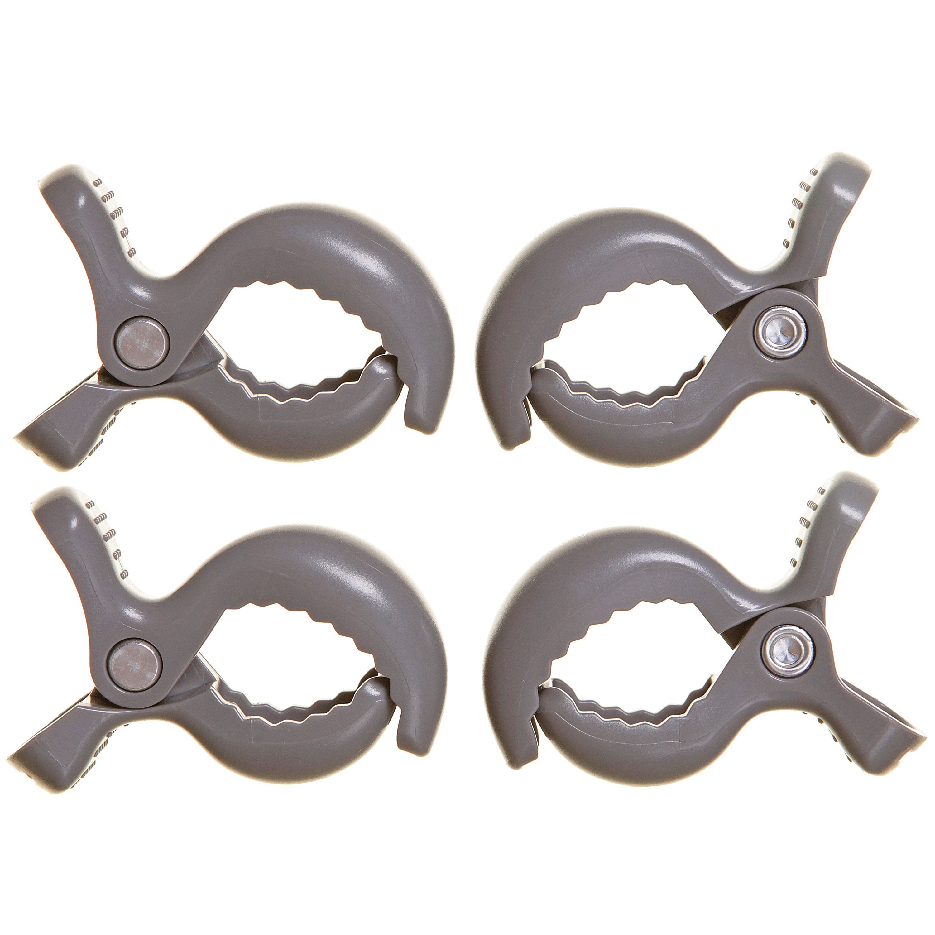 Dreambaby Stroller Clips 4pk - Grey DB02214 | Little Baby.