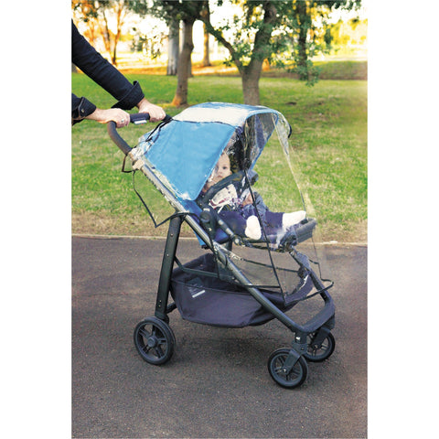 Dreambaby Stroller Weather Shield - Black Piping DB00259 | Little Baby.