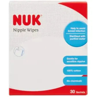 NUK Nipple Wipes 30s