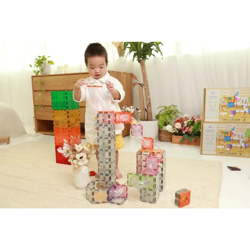 SparksMag Marble Run 118 Pcs-4