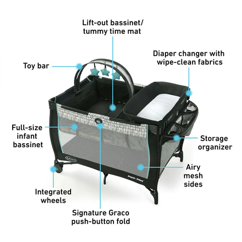 Graco anywhere best sale dreamer instructions
