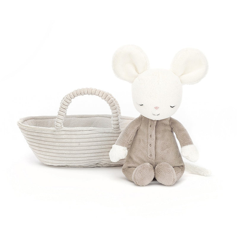 Jellycat Rock-A-Bye Mouse - H9cm-2