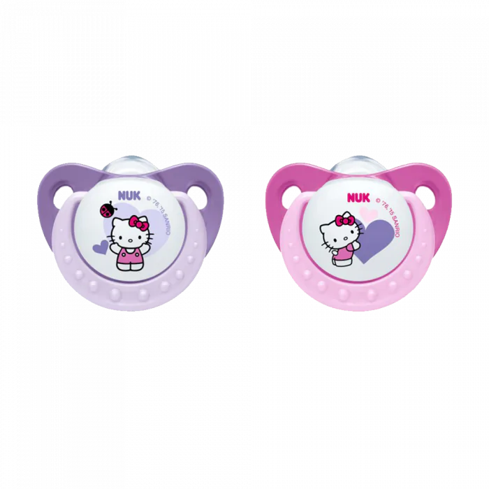 NUK Hello Kitty Silicone Soother-1