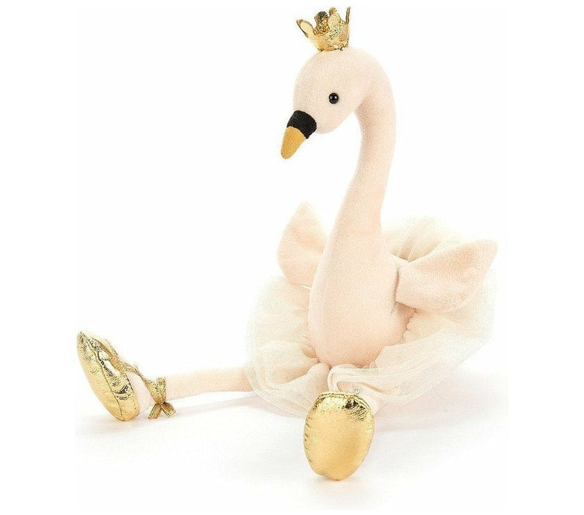JellyCat Fancy Swan - H34cm
