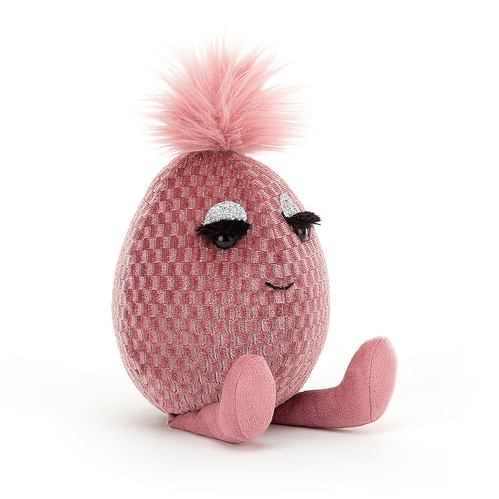 JellyCat Fabbyegg Pink Topaz - H24cm | Little Baby.