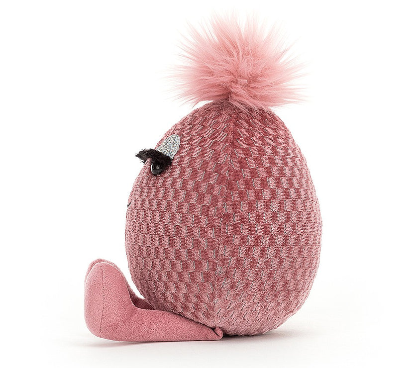 JellyCat Fabbyegg Pink Topaz - H24cm | Little Baby.
