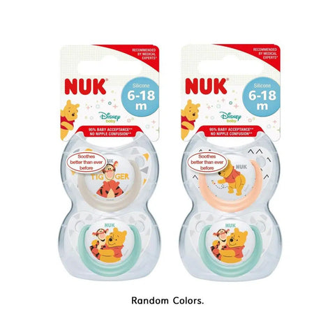 NUK Disney Silicone Sleeptime Soother 6-18mths