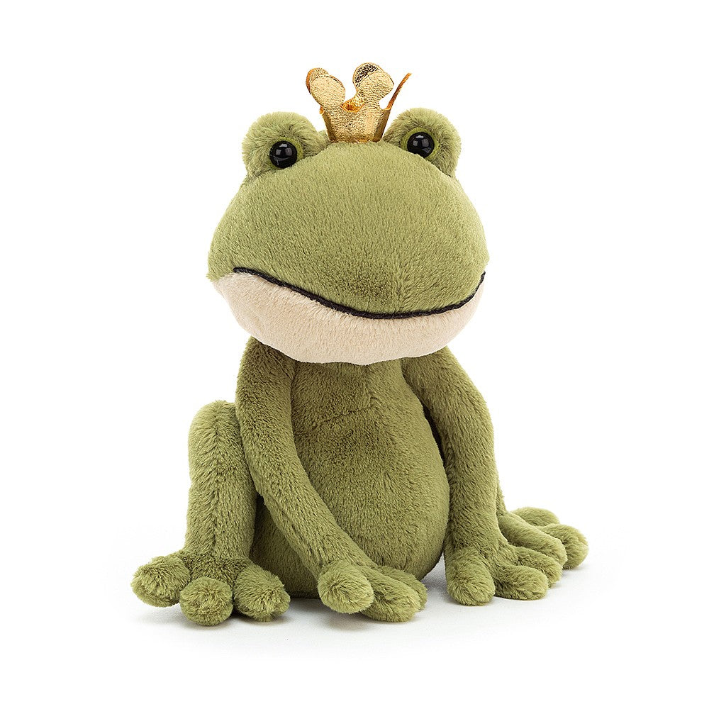 JellyCat Felipe Frog Prince - Medium H21cm | Little Baby.